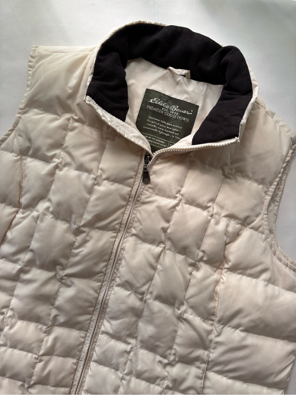 Eddie Bauer Goosedown Puffer Vest Size XL